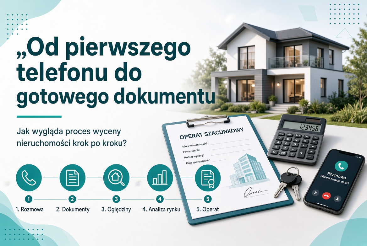 Jak wygląda proces wyceny nieruchomości krok po kroku